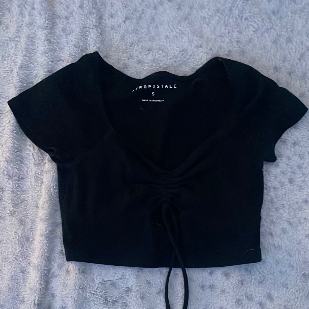 Aeropostale Black Women's Top